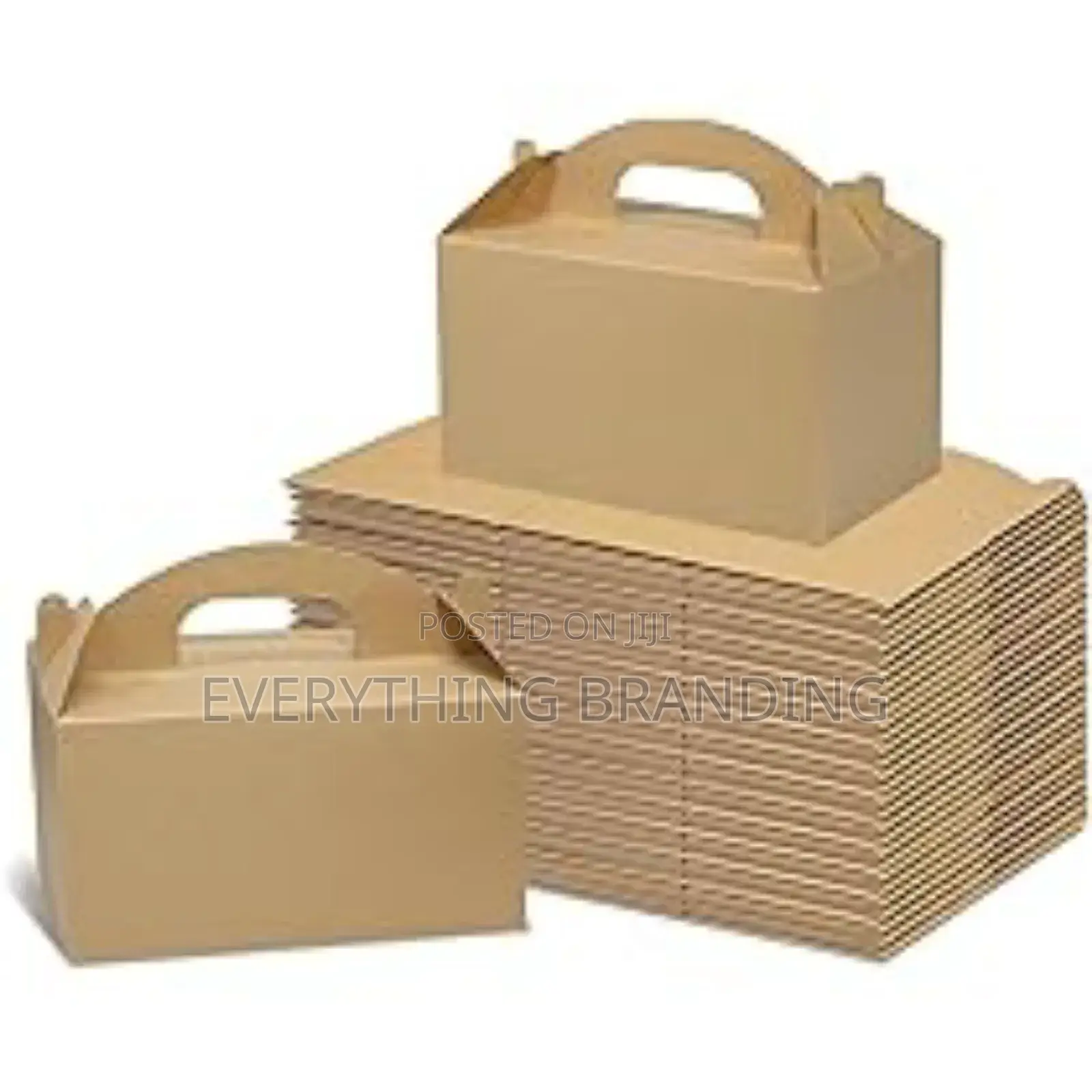 Foldable Carton With Handle Branded for Fundraiser