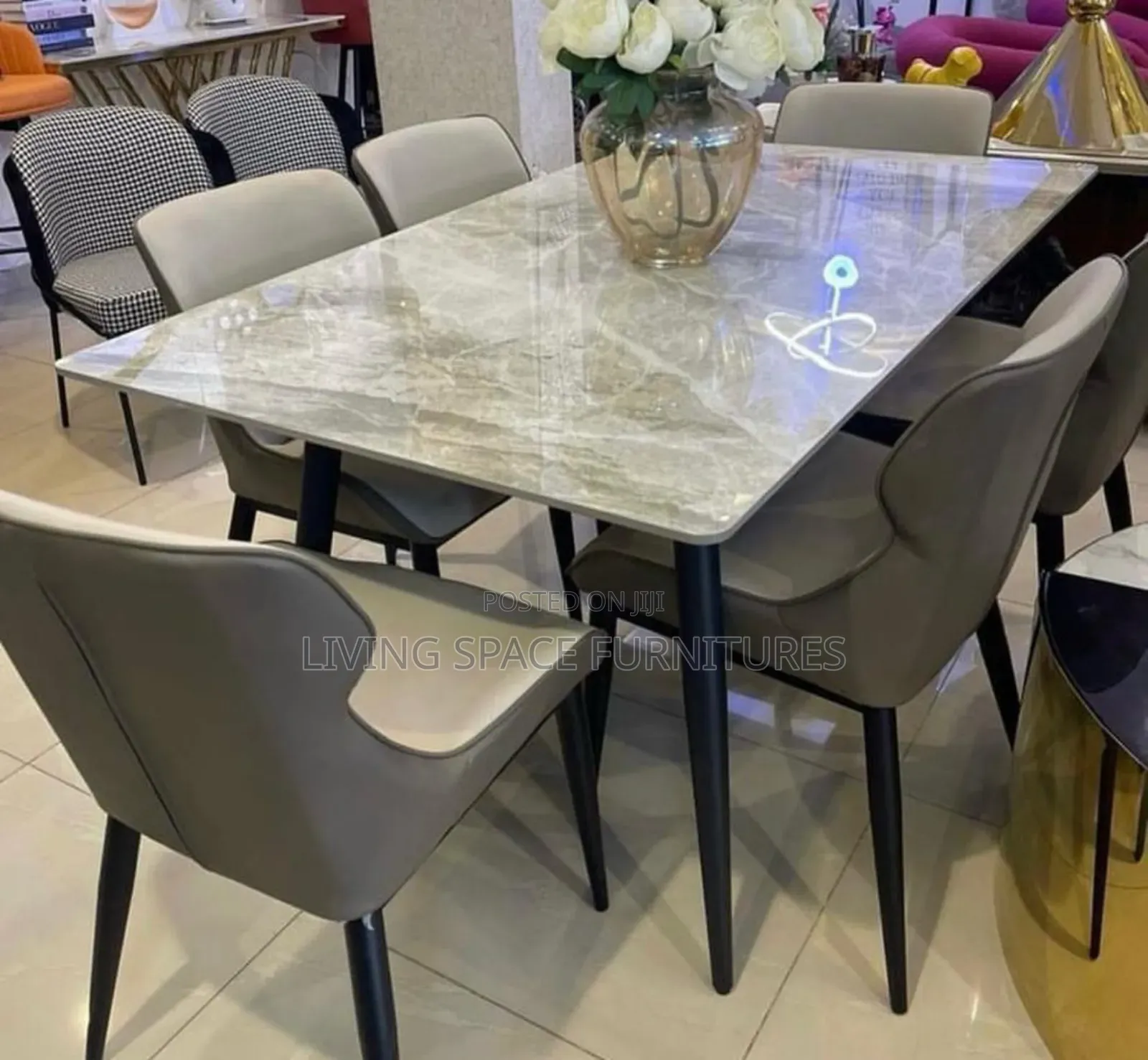 High-Quality Marble Dining Set