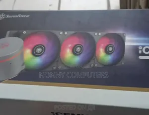 Sliver Stone RGB Addressablel Liquid Coolant