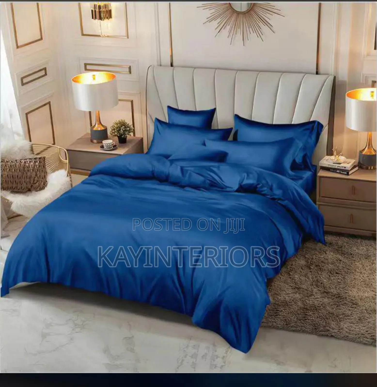 Plain Blue Duvet Sets
