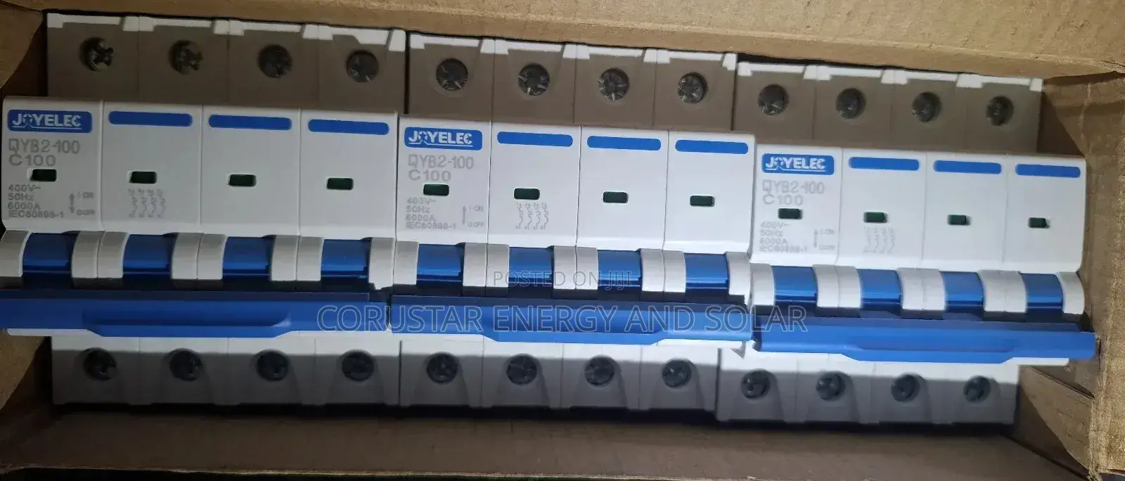 100a MCB 4pole Ac Joyelec Breaker