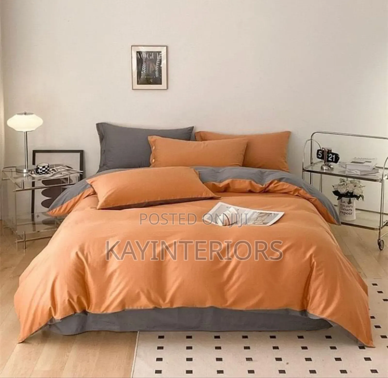 Mixed Orange Complete Duvets Set