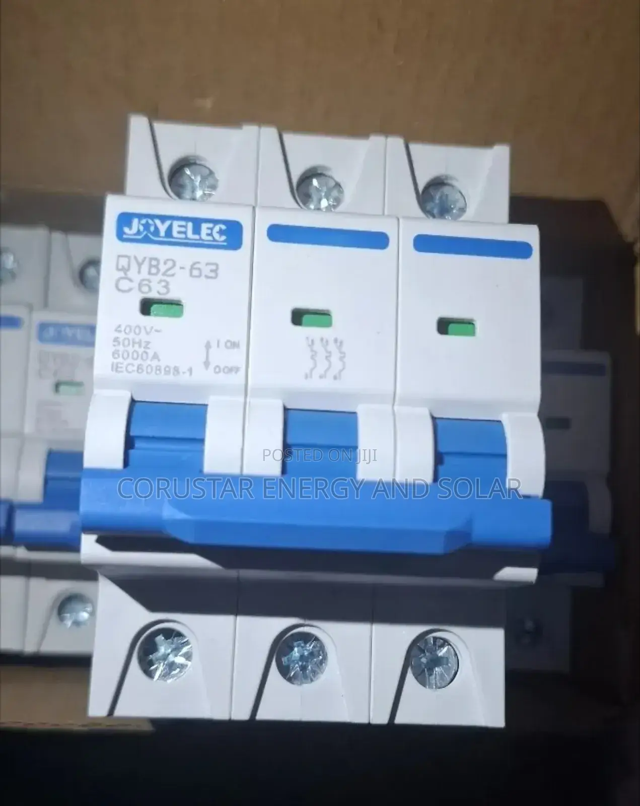 63a MCB 3pole Ac Joyelec Breaker