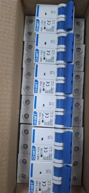 Breaker 100a MCB 2pole AC Chint.