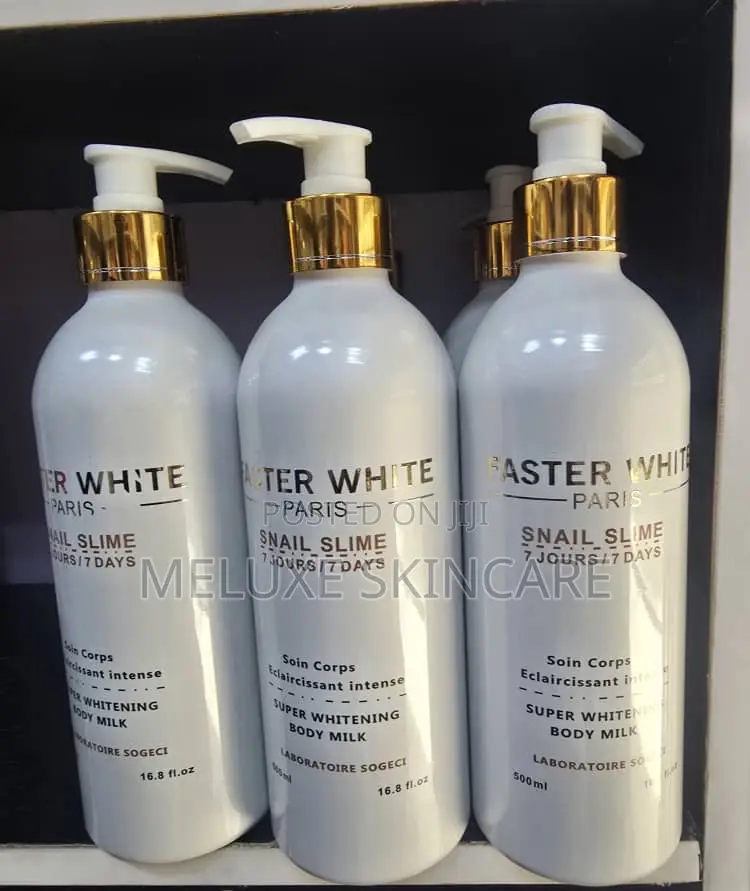 Faster White Paris Snail Slime Whitening Milk