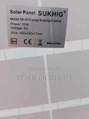 500w Solar Flood Light