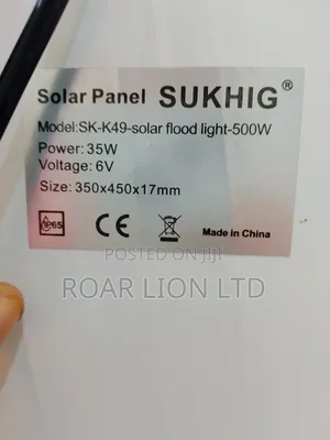 500w Solar Flood Light