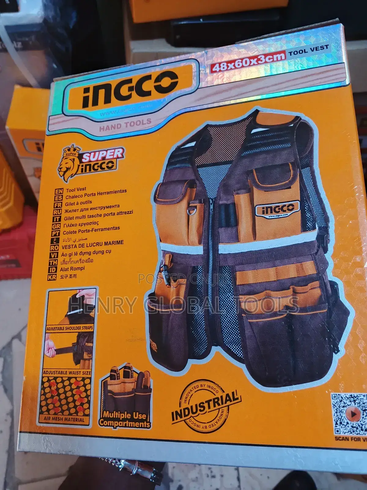 Ingco Tools Vest