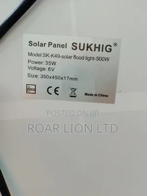 500w Soalr Flood Light