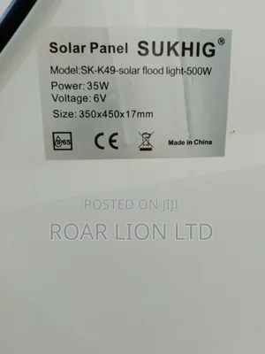 500w Solar Flood Light