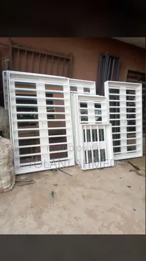 White Aluminum Casement Window