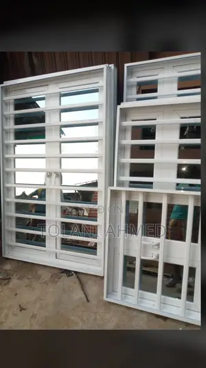 White Aluminum Casement Window