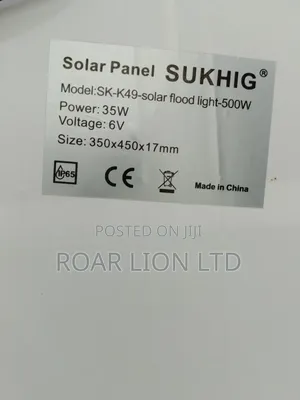500w Solar Flood Light