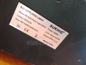 500w Solar Flood Light