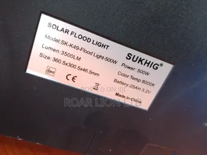 500w Solar Flood Light