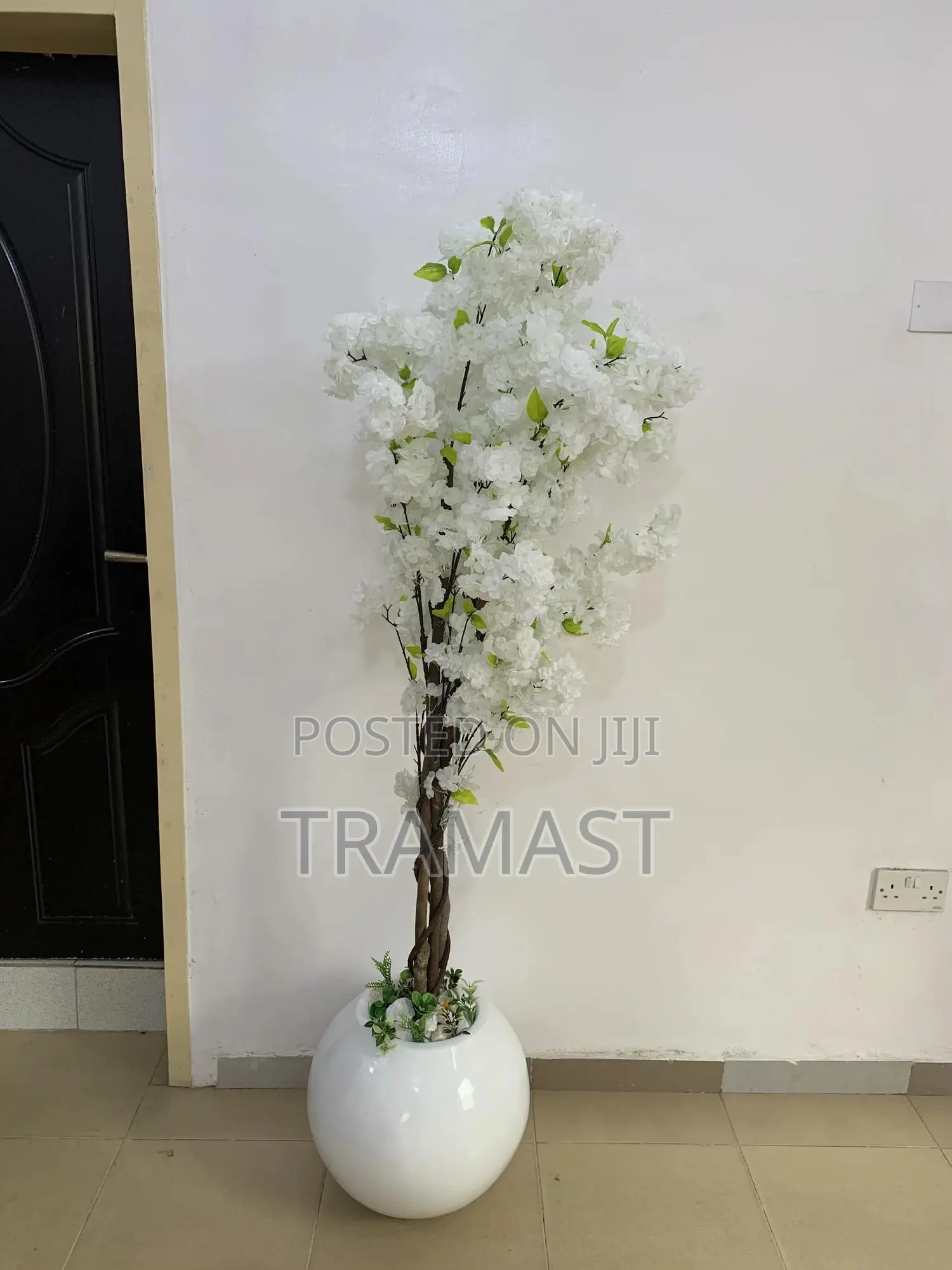 Artificial Cherry Blossom Tree With 30cm Combo Vase