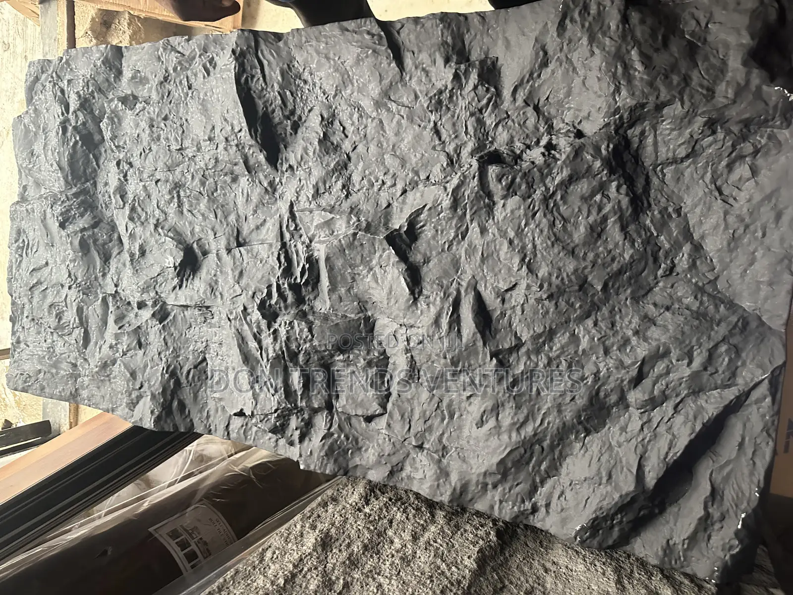 Dark Grey 60mm Pu Rock Panel