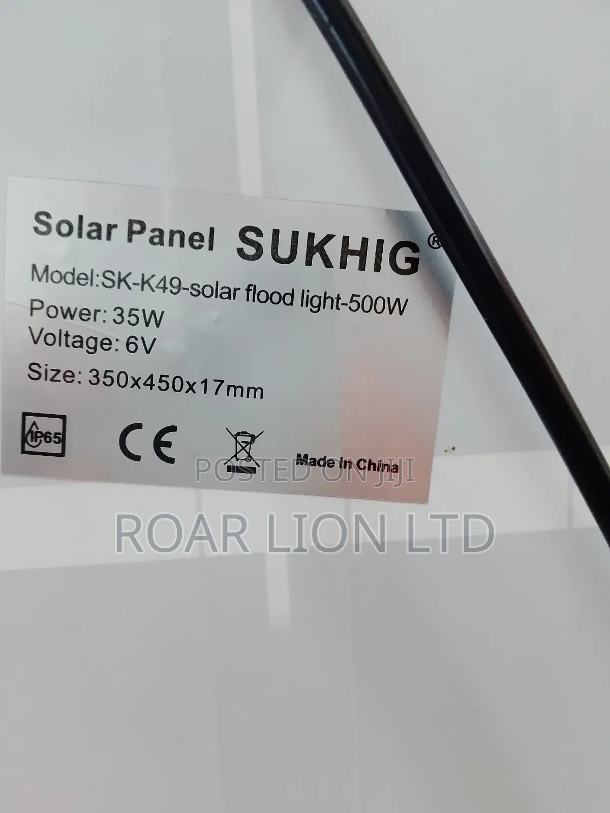 500w Solar Flood Light