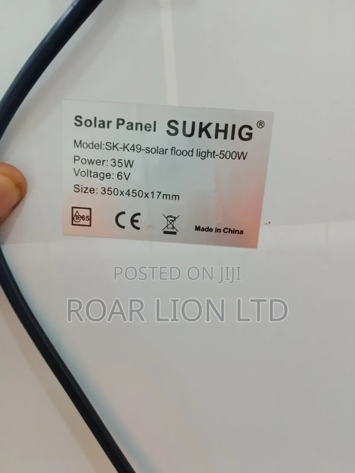 500w Solar Flood Light