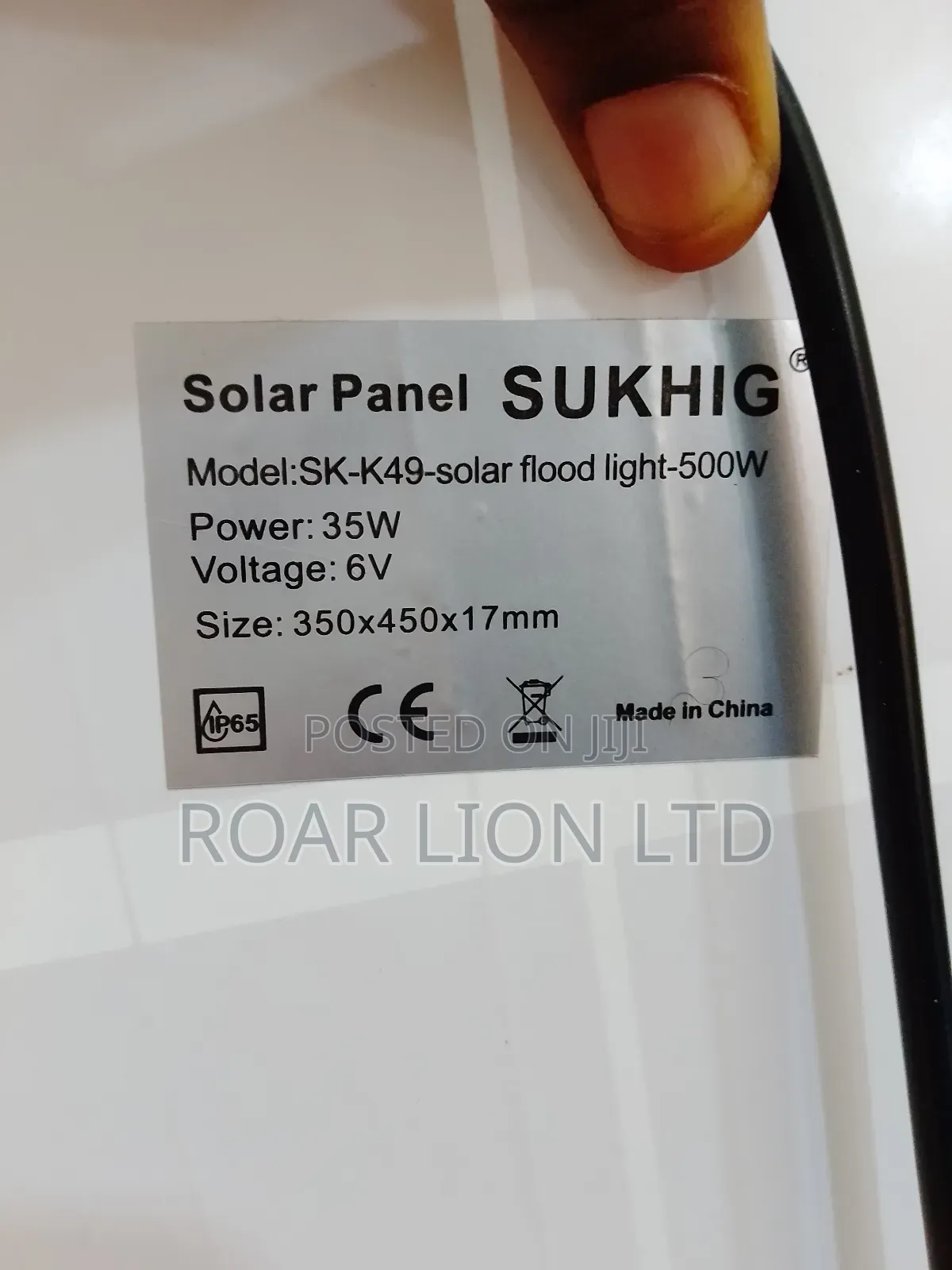 500w Solar Flood Light