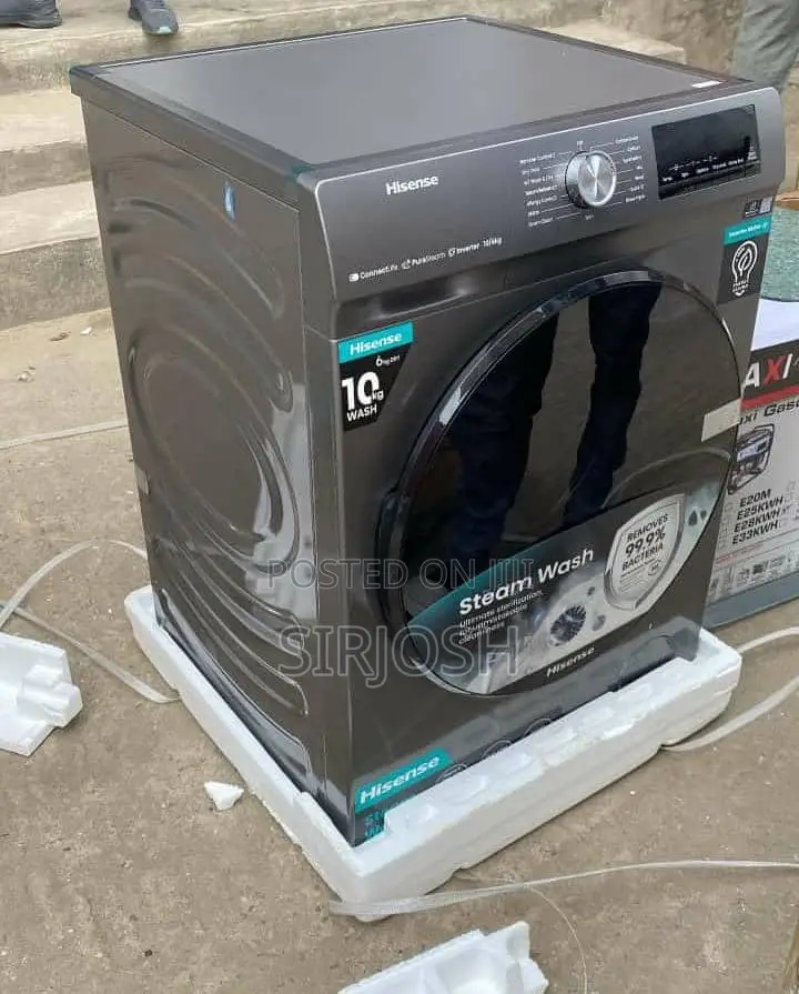 10kg Hisense Front Loading Washing Machine
