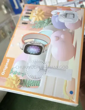 D96 Plus Smartwatch, Rechargeable Fan and Bluetooth