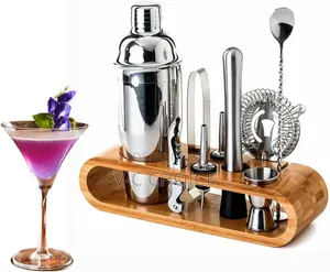 10 Piece Simpeds Bartender Kit With Stand /Bartender Set