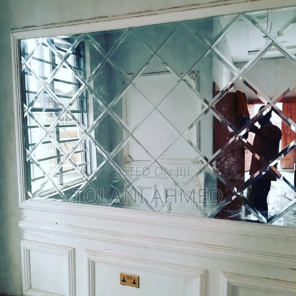 3d Beveled Mirror Glass