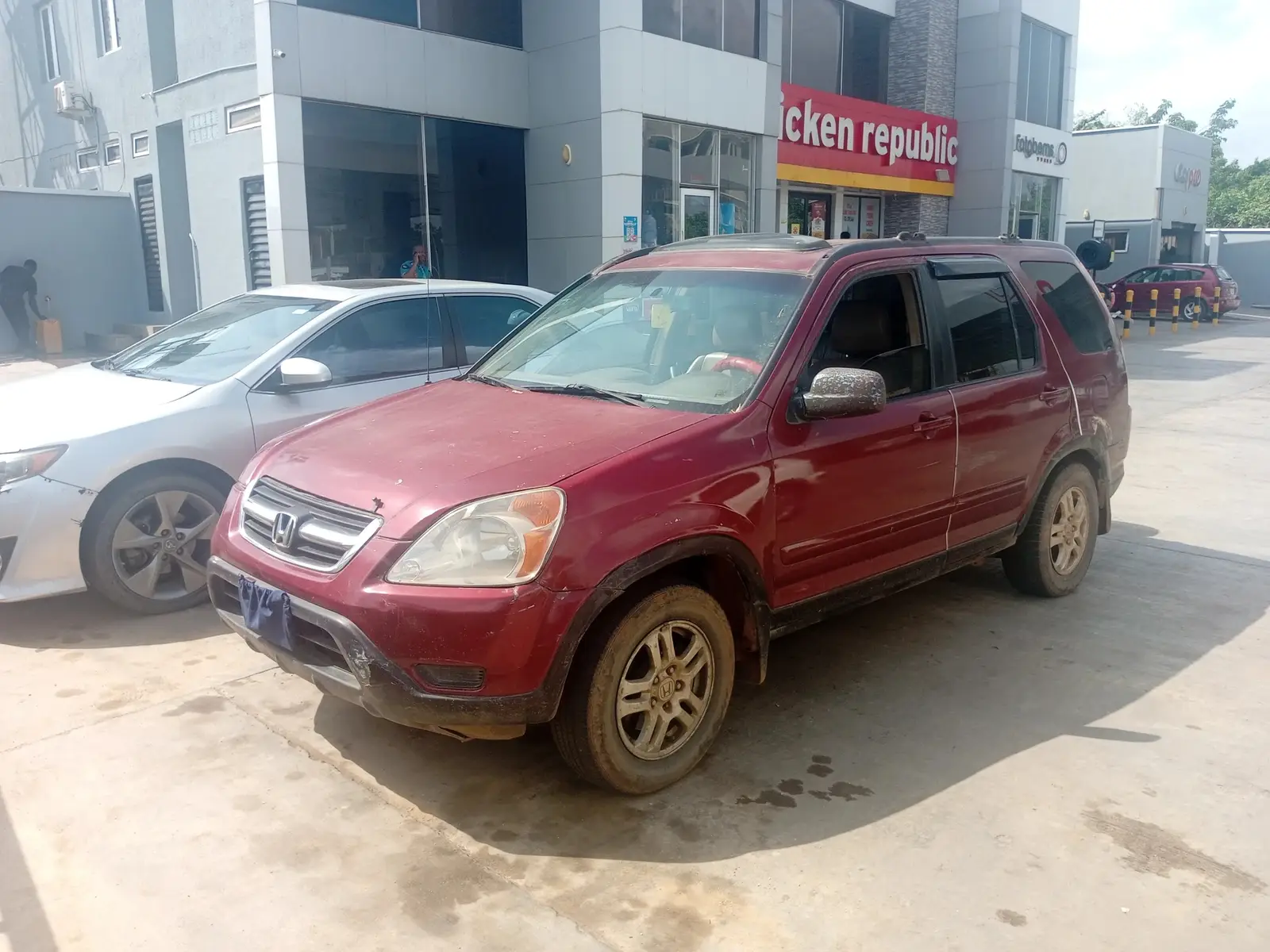 Honda CR-V 2002 Red