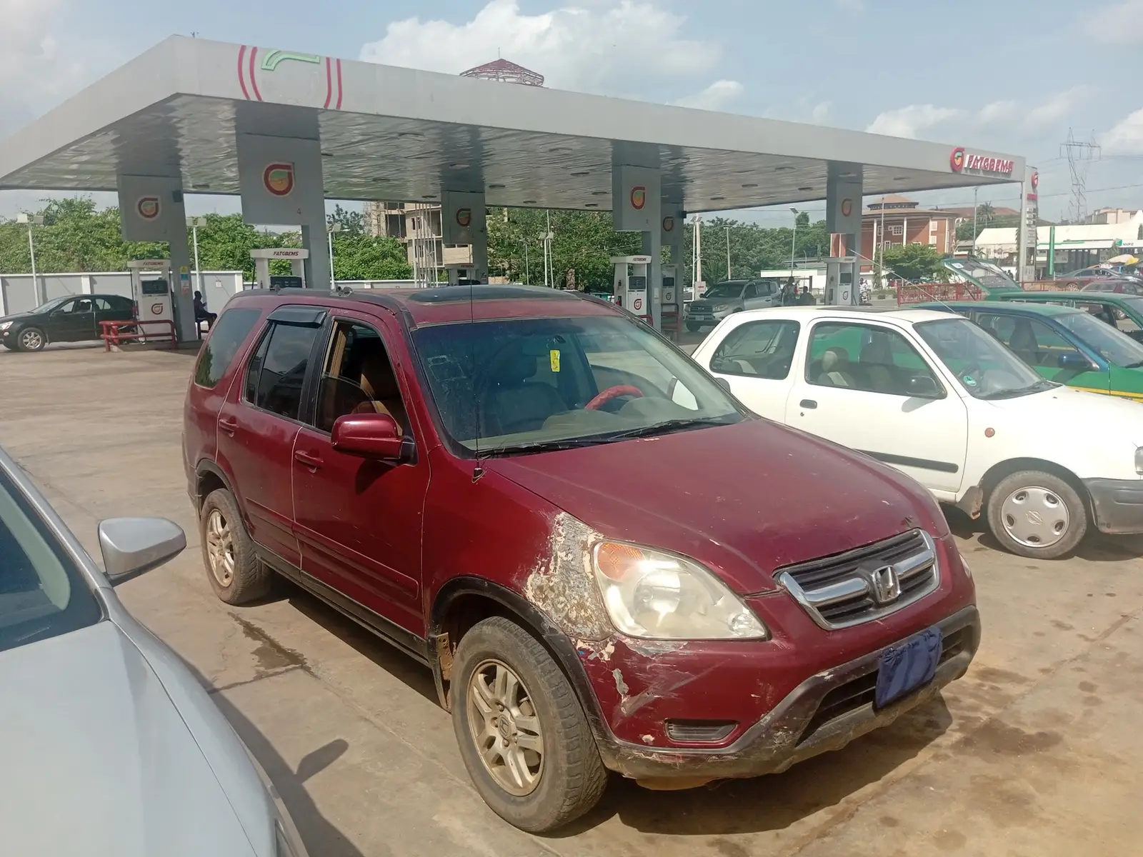 Honda CR-V 2002 Red