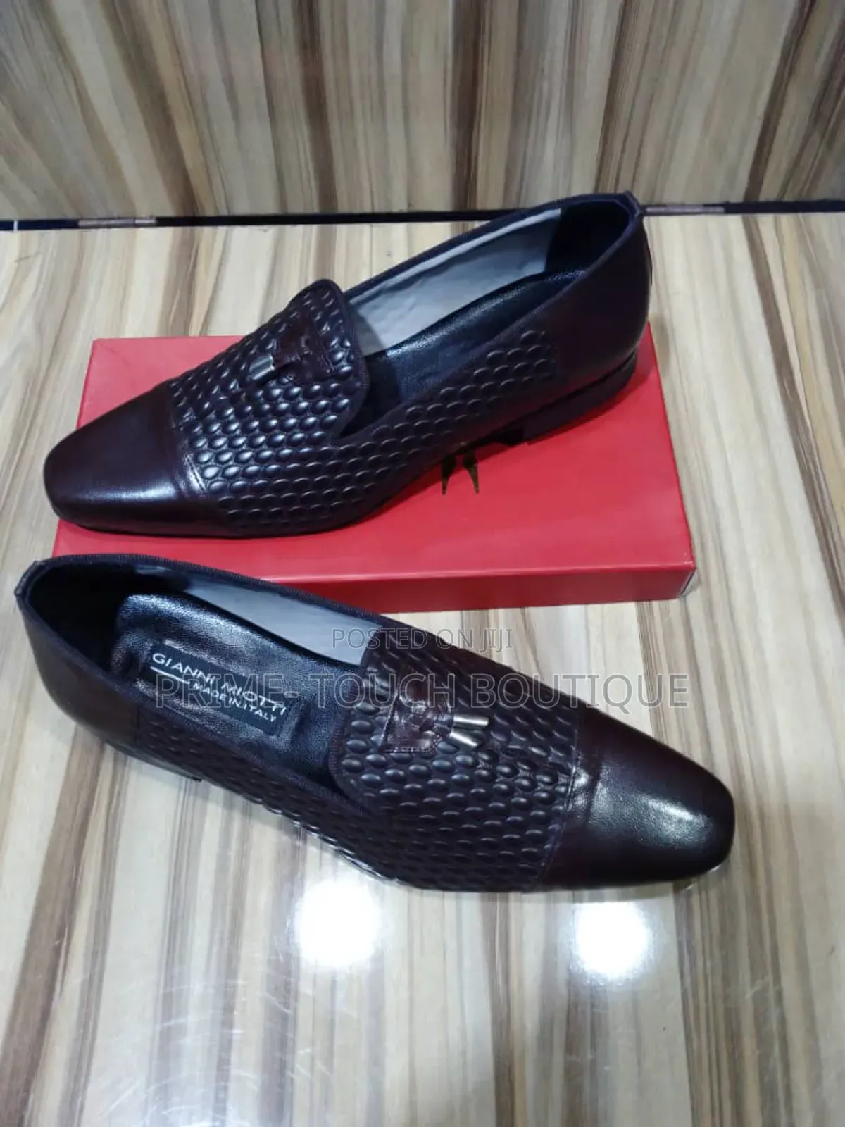 Original Italian Leather Men Shoes .