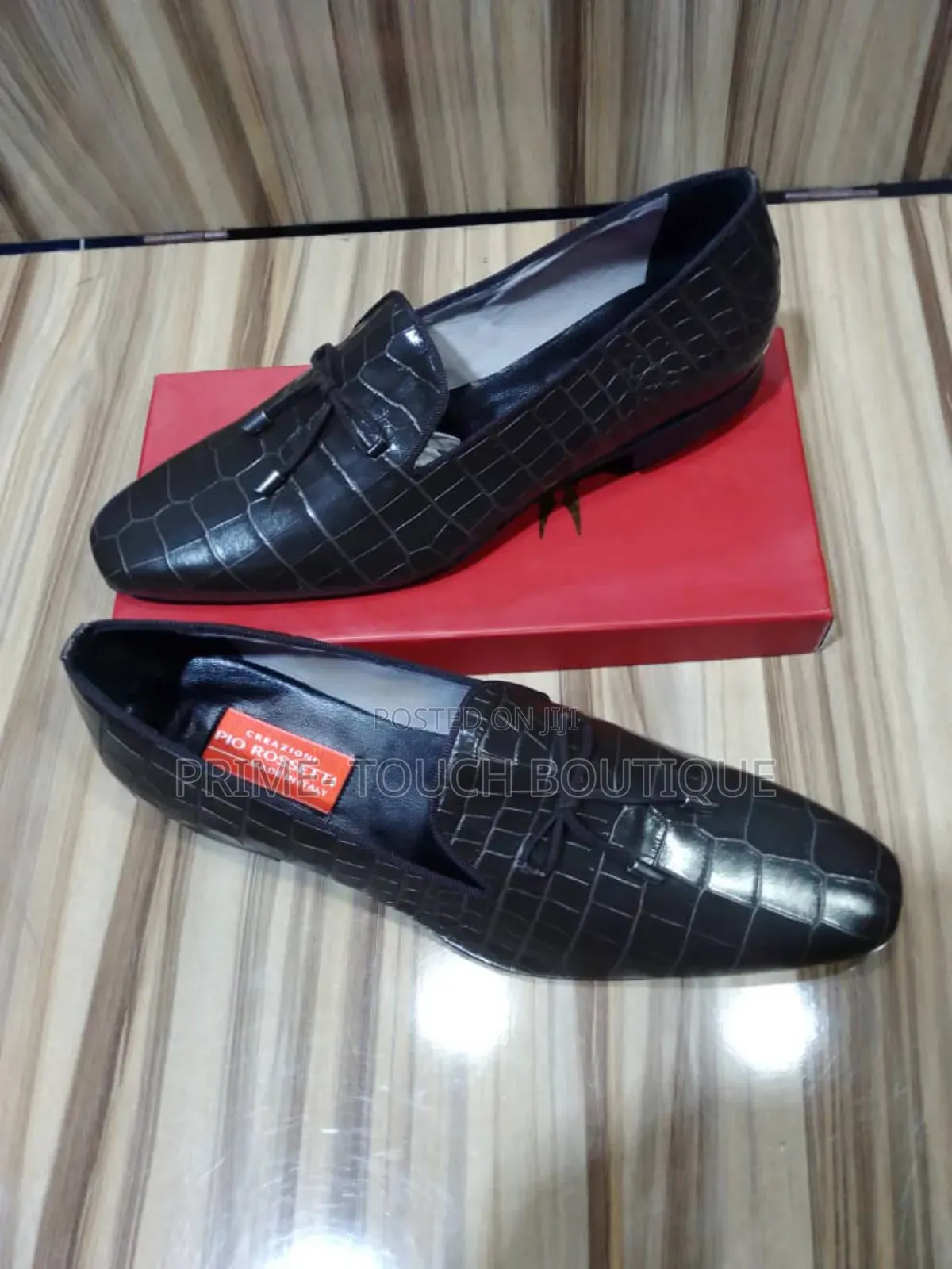 Original Italian Leather Men Shoes .