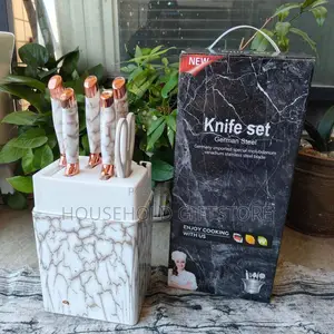 7pcs Marble Design Knife Set