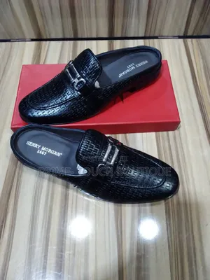 Original Italian Leather Half Shoes for Men.