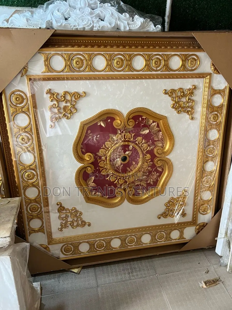 Gold Ceiling Dome Medallion