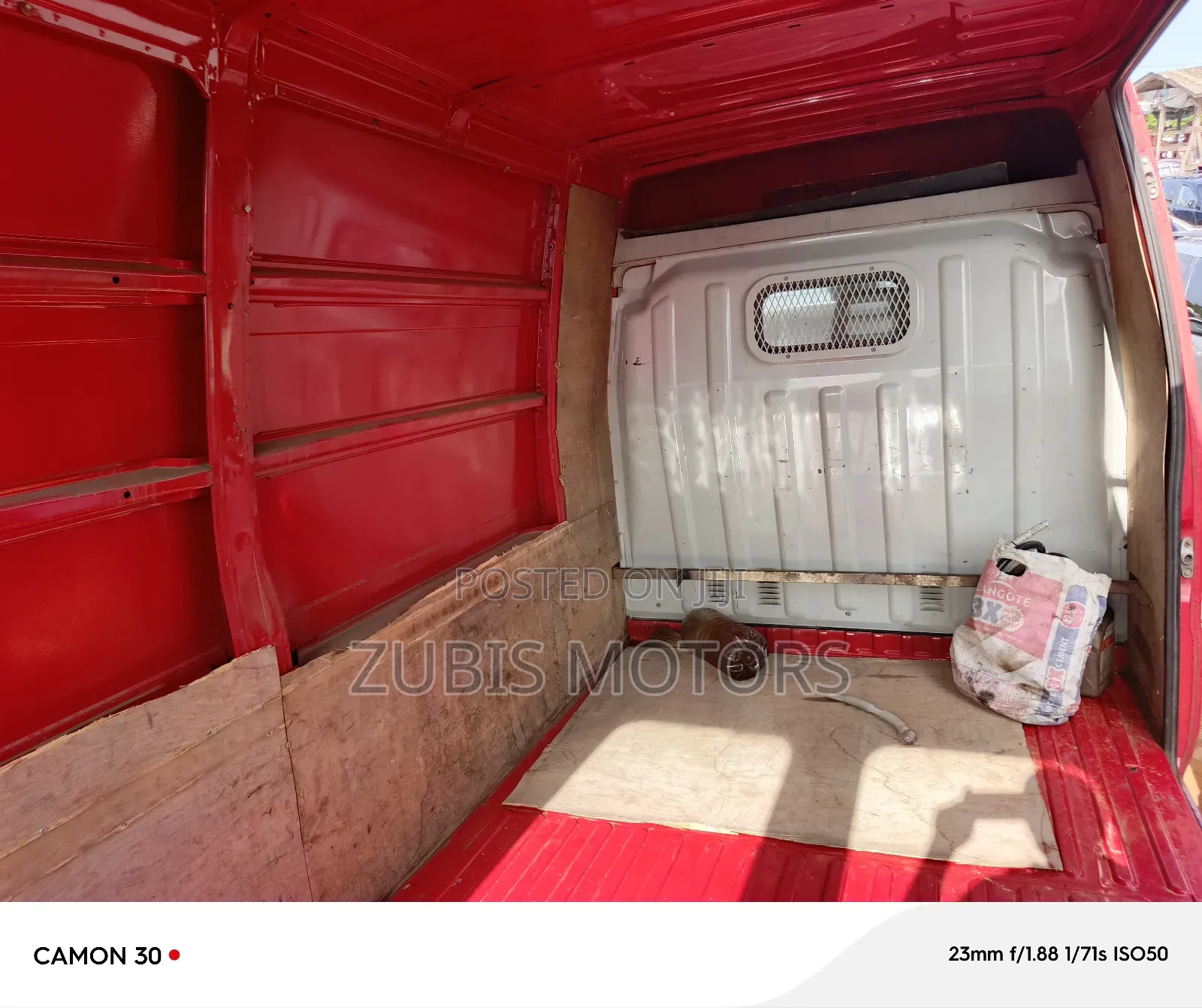 Peugeot Boxer 2004 Red