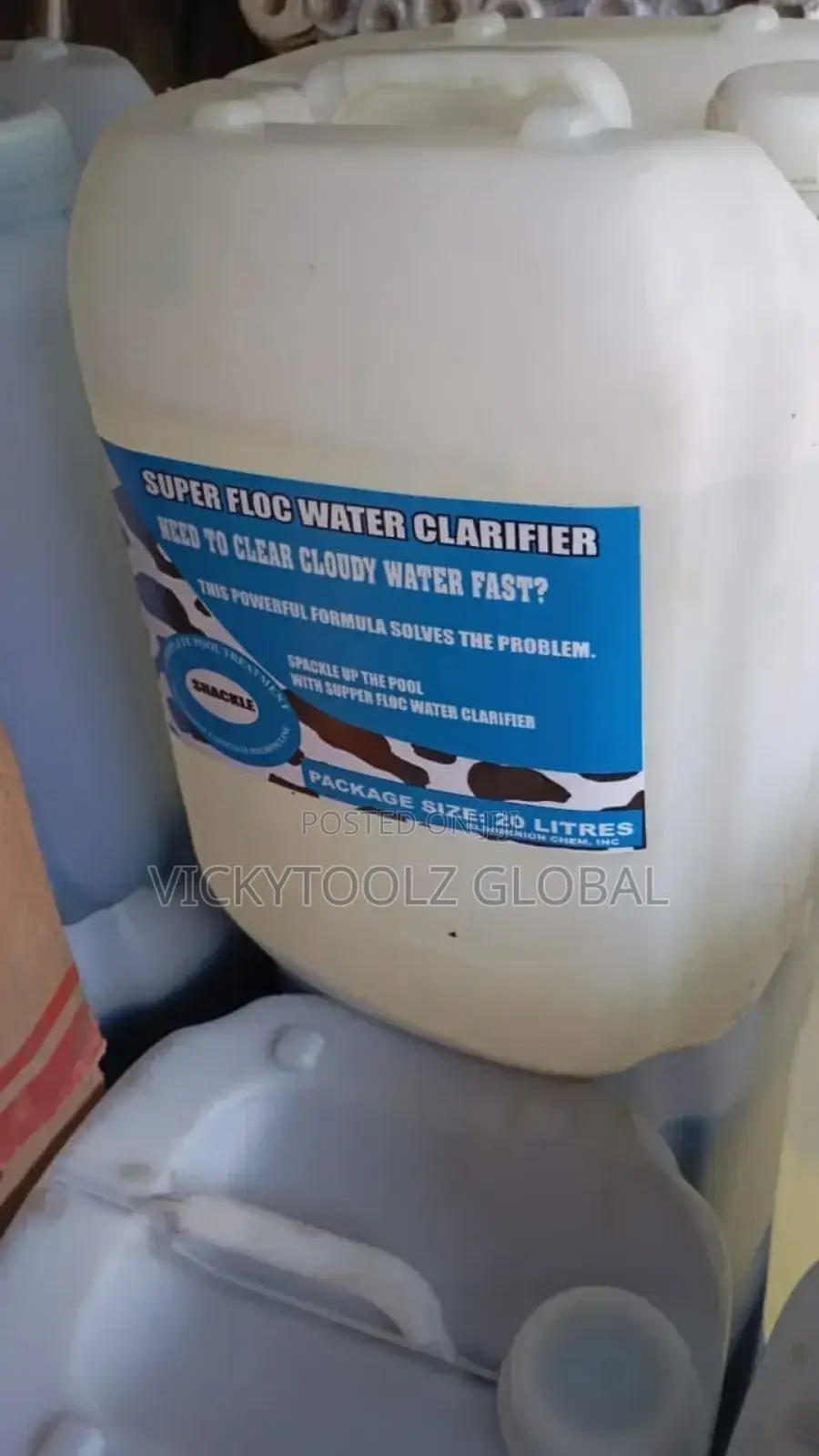 Water Clarifier or Liquid Flocculant