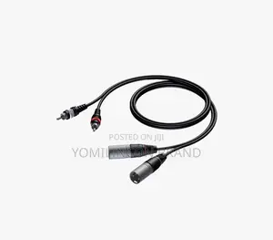 Procab Cab701 2 X XLR Male – 2 X Rca/Cinch Male (3m)