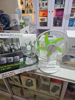 Smartvolt 10” Ac/Dc Rechargeable Fan