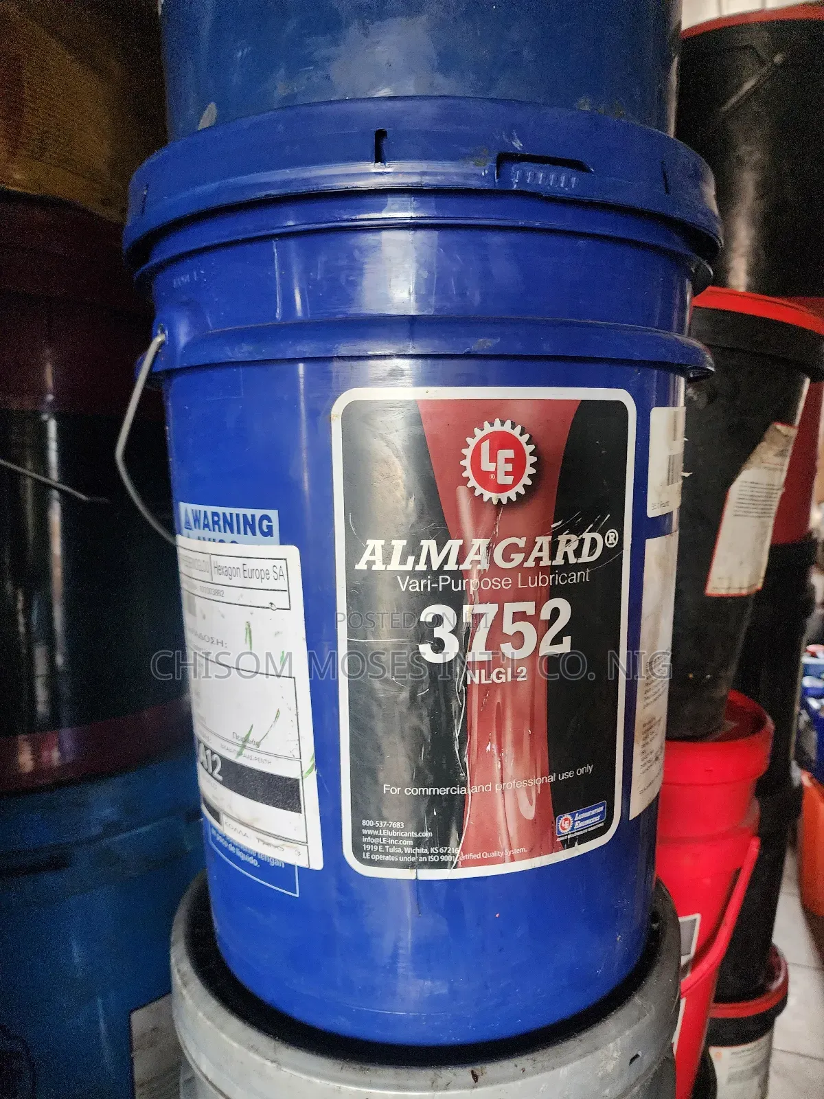 Almagard Vari-purpose Lubricant 3752, A Heavy-duty Grease in Port ...