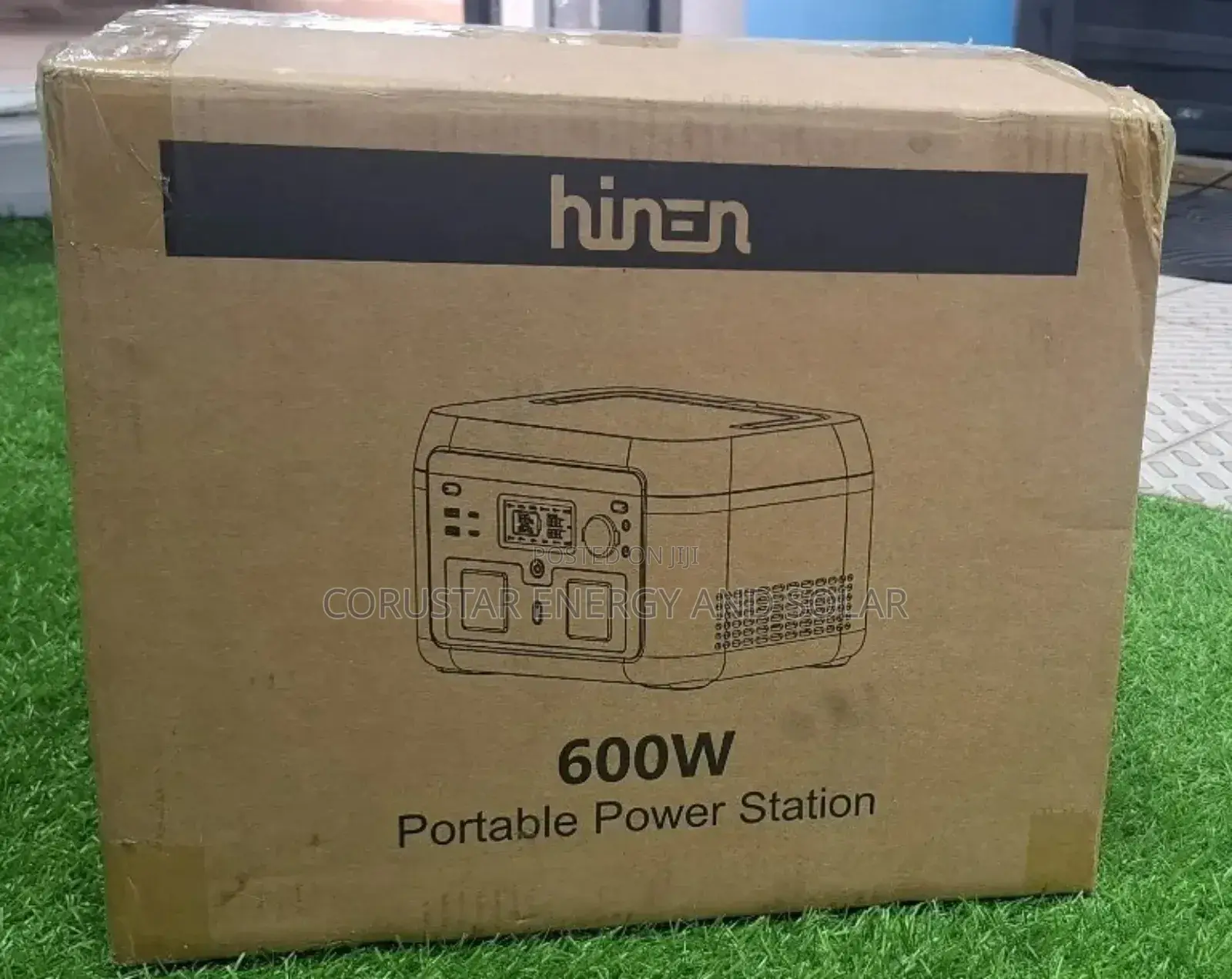 Portable Power Station 600w With Solar Panel