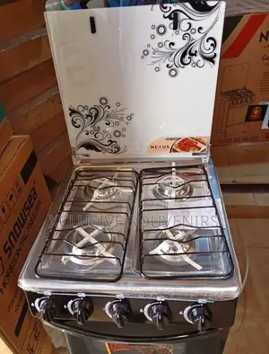 Nexus 4 Burner Auto Ignition Gas Cooker With Oven (4+0)