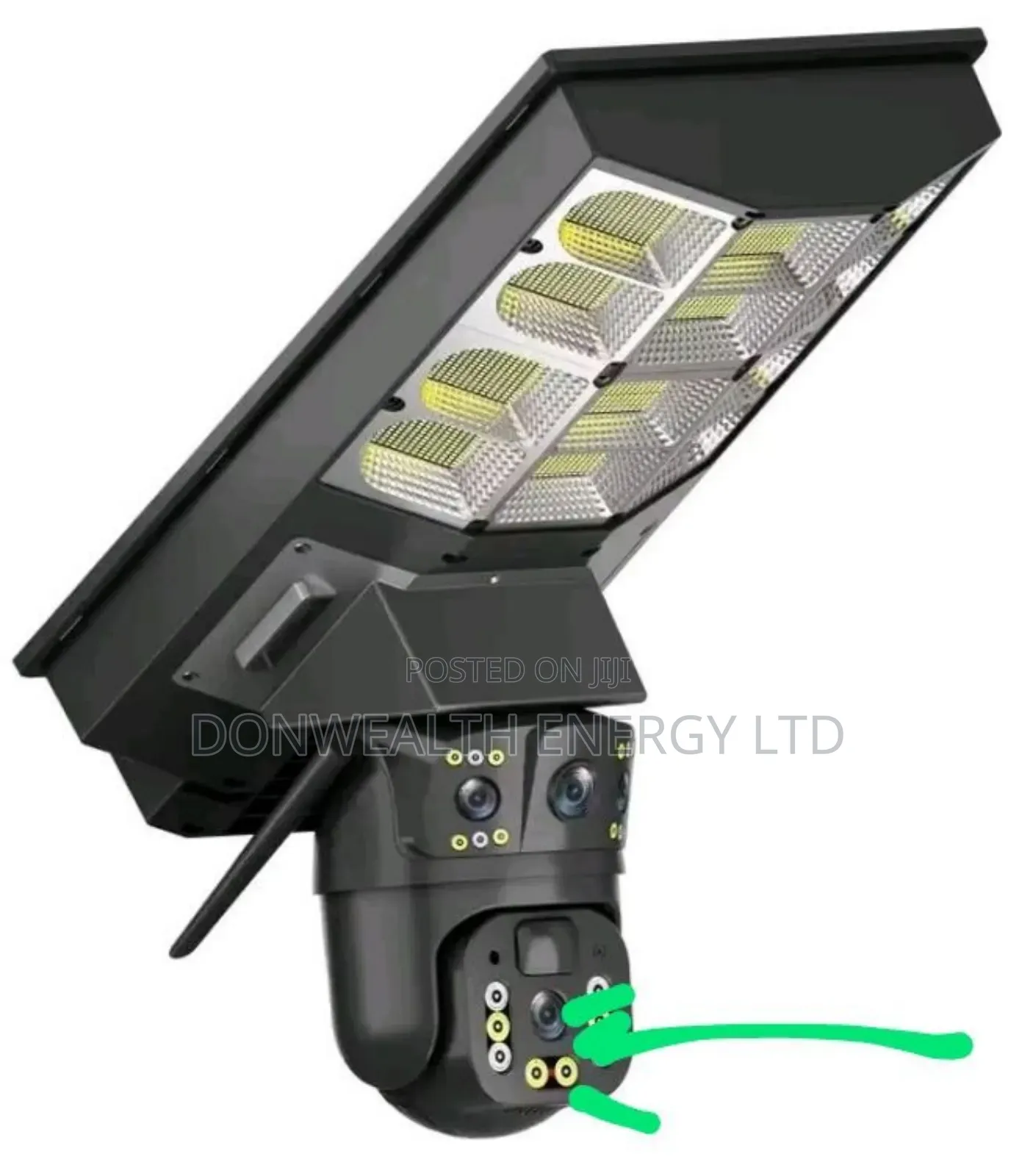 Very Affordable Housing CCTV Solar Camera Light