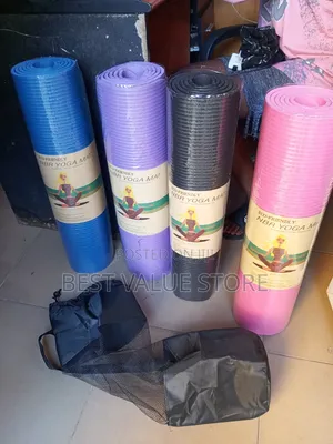 Yoga Gym Mat With Bag Carrier NBR Mat