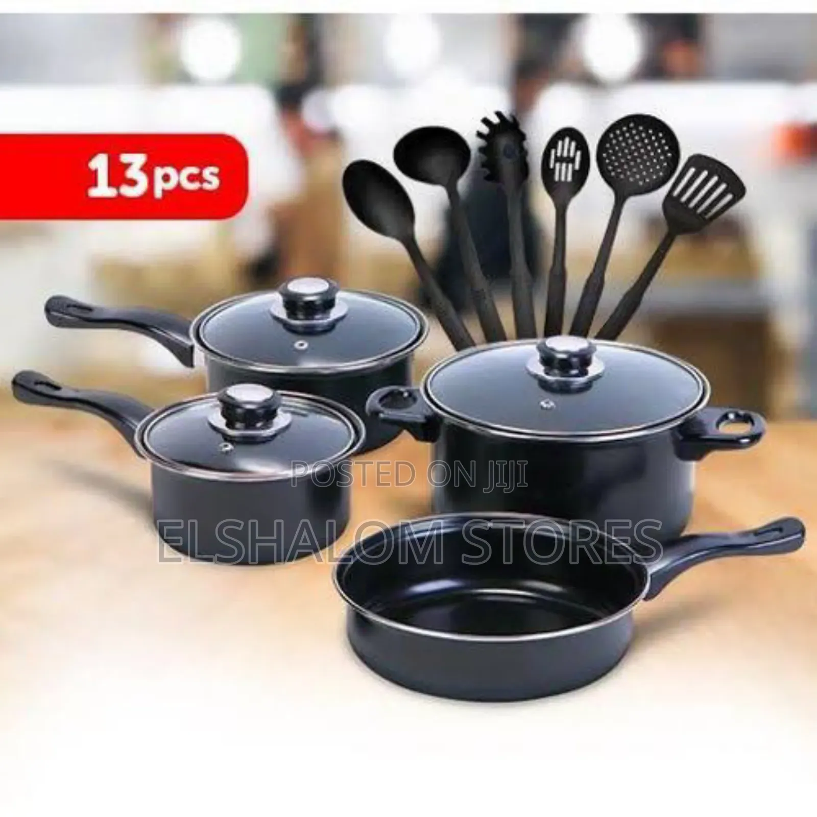 13 PCS Non Stick Pot