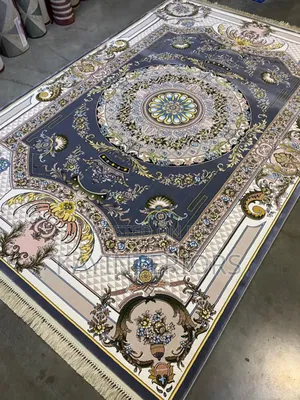 Blue Iranian Center Rugs