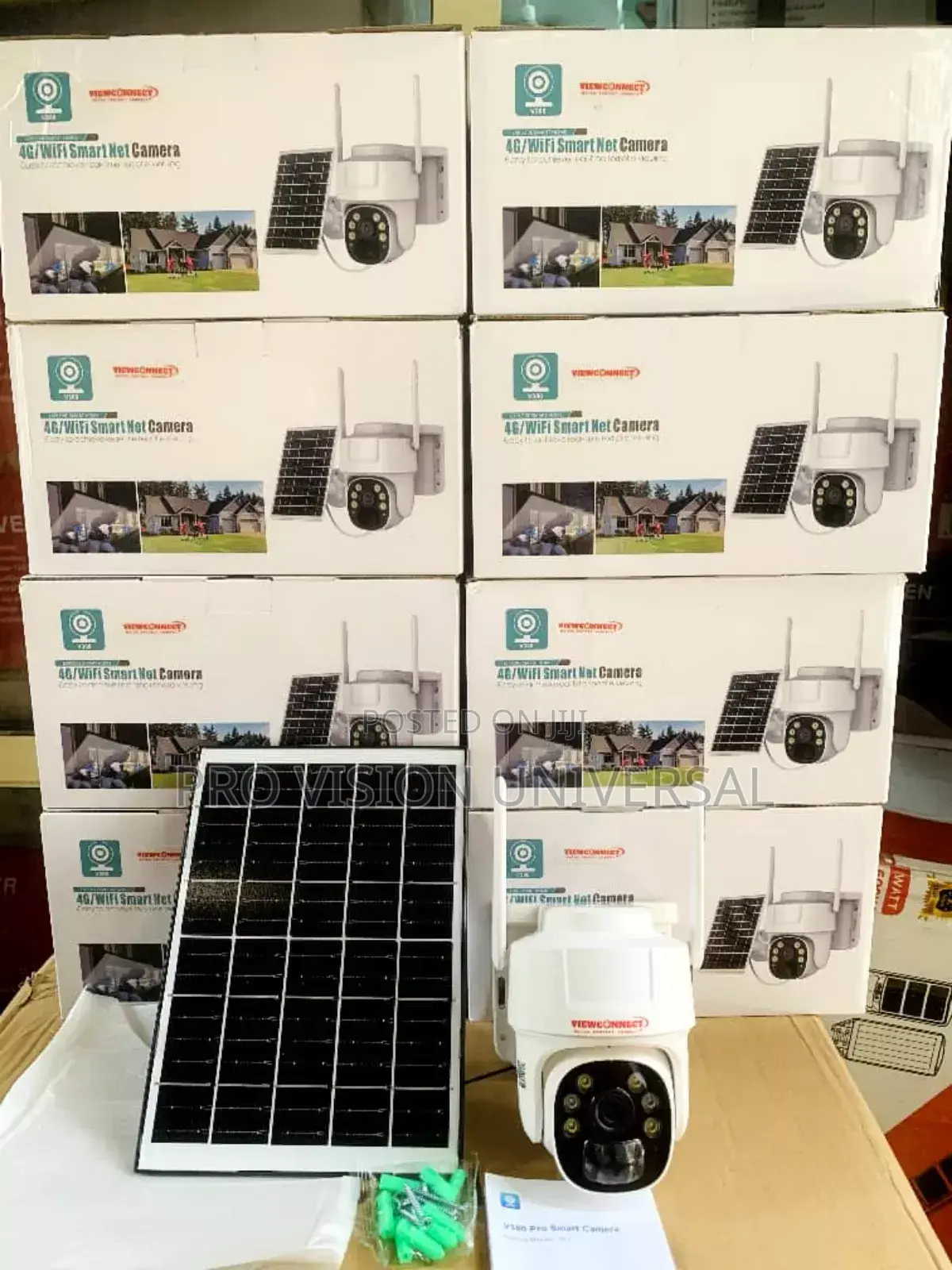Solar Camera Single Lens 4 Mega Pixel