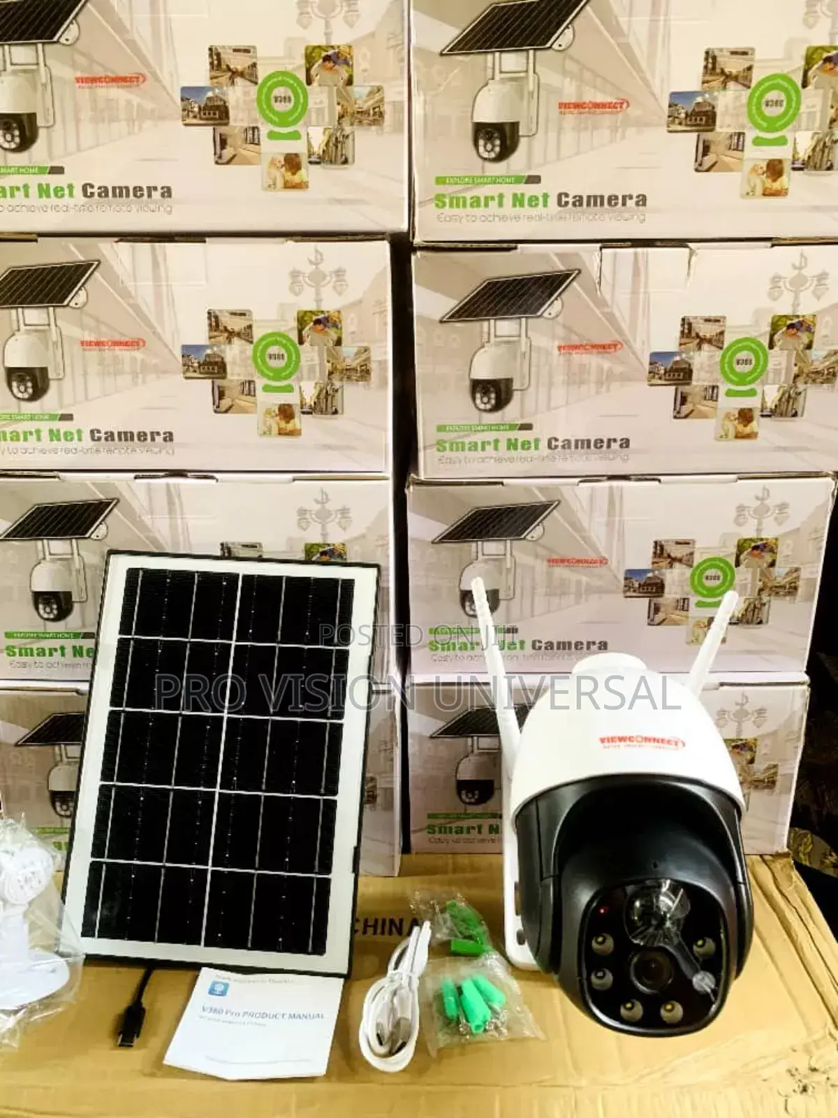 Solar Camera Single Lens 4 Mega Pixel