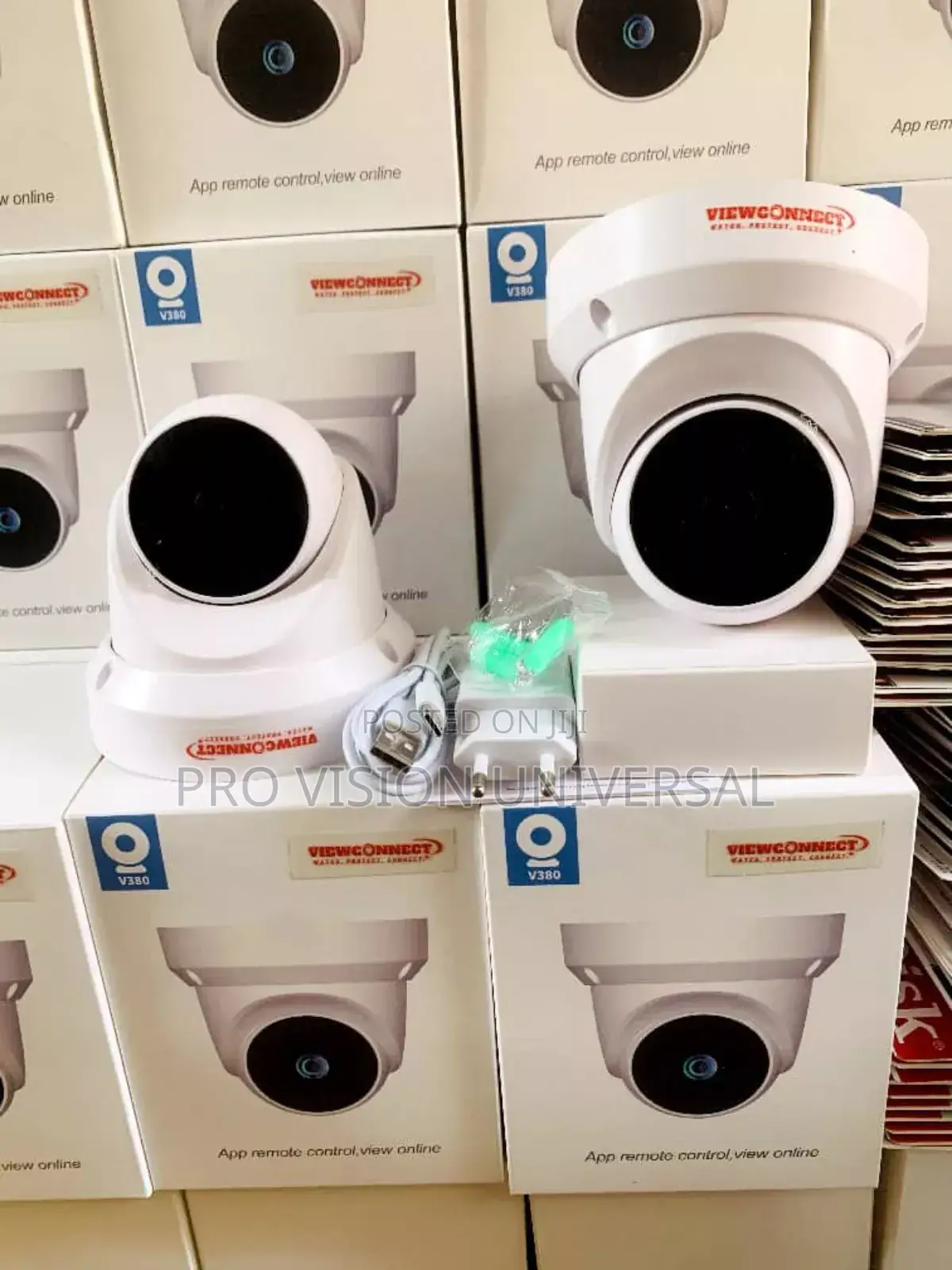 Wifi Security Camera Also Has Cable On It