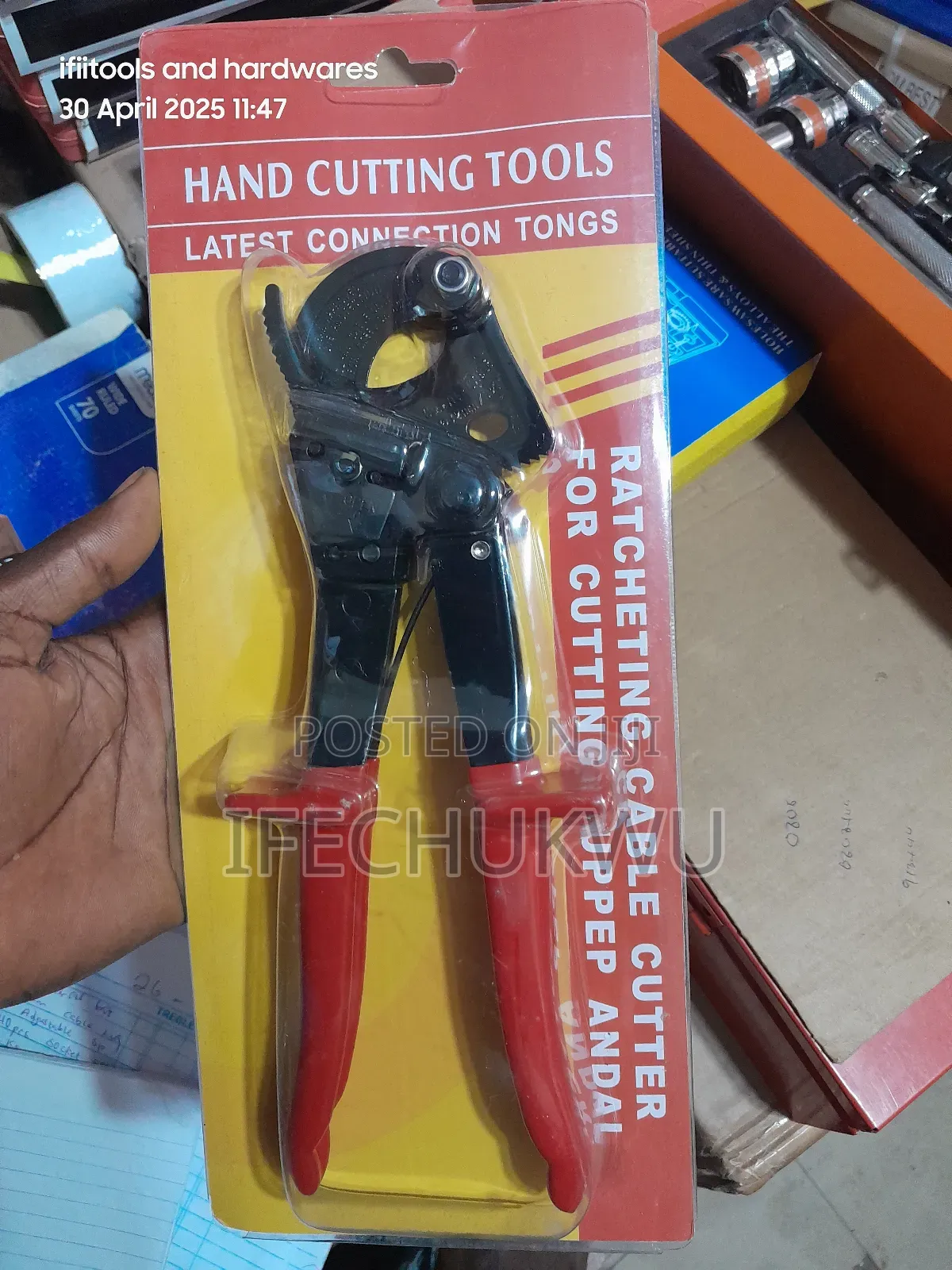 Ratchet Cabel Cutter